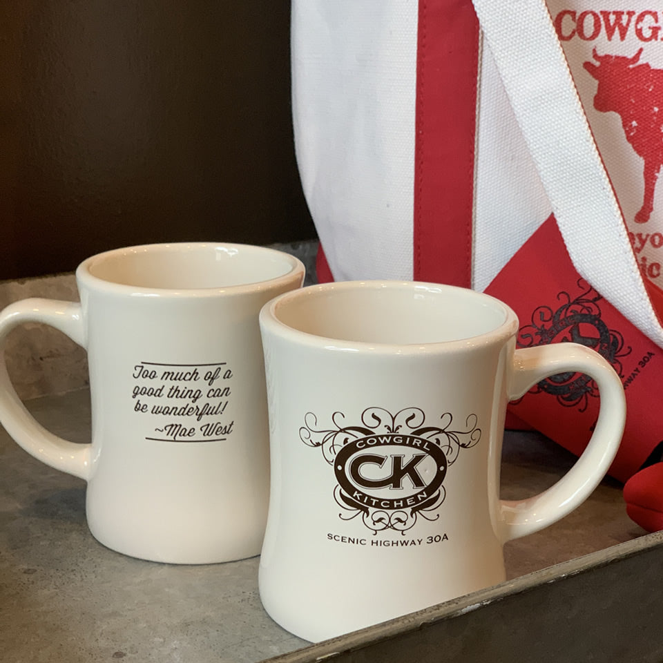 Diner Style Mug  Cowgirl Shop Online
